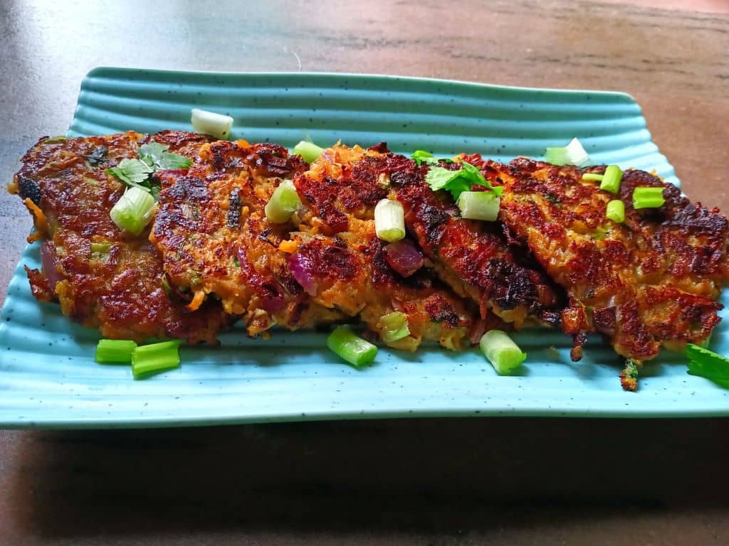 mix vegetable fritters