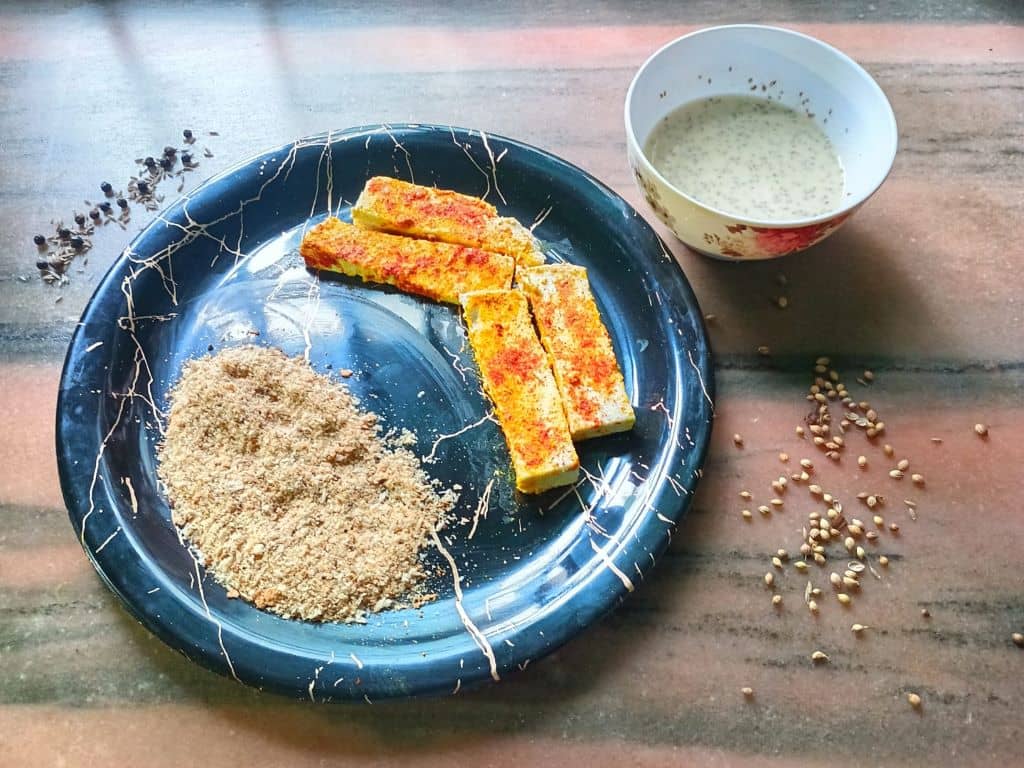 paneer fritters ingredients