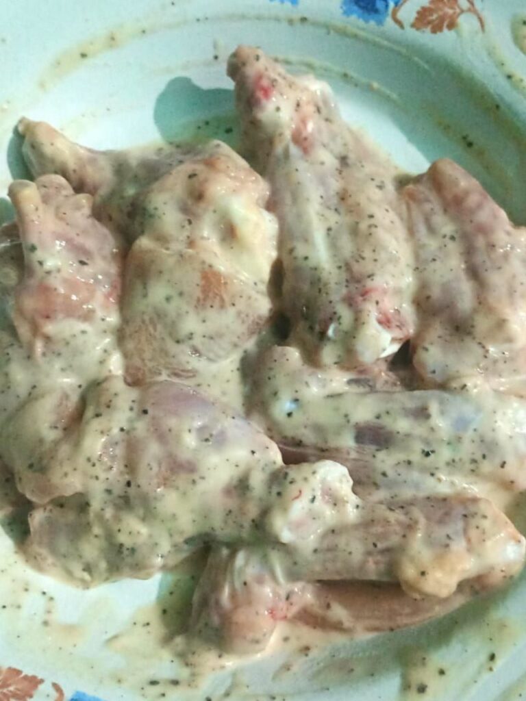 saucy korean inspired chicken wings ingredient